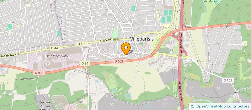 localisation de l'entreprise TIELEC à VILLEPARISIS