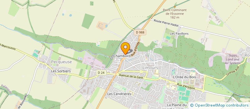 localisation de l'entreprise TIELMANS-PROVIGNON  LIMOURS