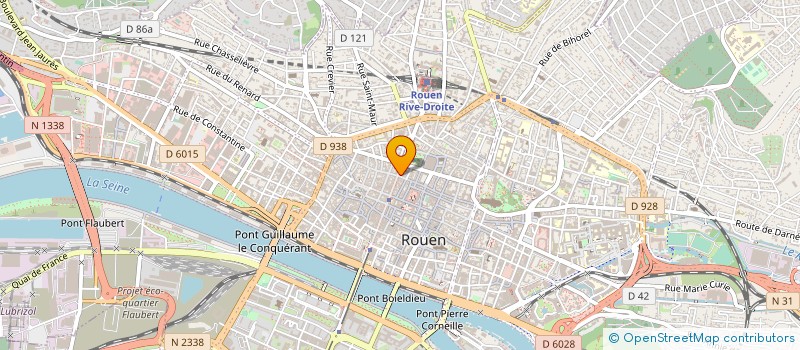 localisation de l'entreprise TIENNOT NEGOCE MATERIAUX à ROUEN