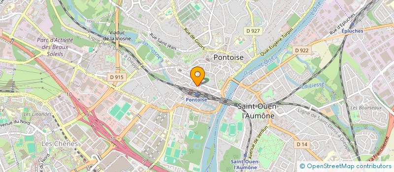 localisation de l'entreprise TIENTCHEU NOUMENI / BARRERO-JEANMARIE  PONTOISE