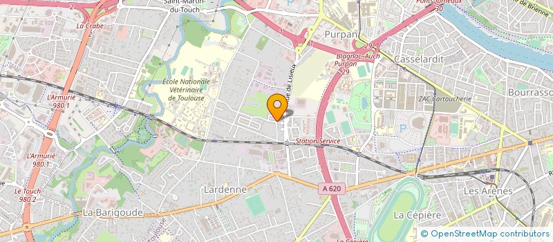 localisation de l'entreprise TIERCE à TOULOUSE