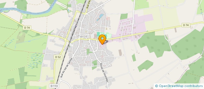 localisation de l'entreprise TIERCE SERVICES PAYSAGE  TIERCE