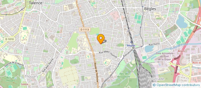 localisation de l'entreprise TIERCONSEIL  FARGUES-SAINT-HILAIRE