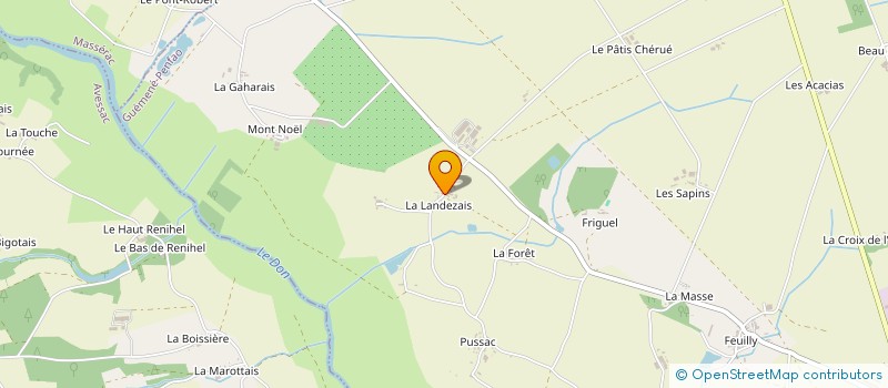 localisation de l'entreprise TIERE BRETAGNE MALI à GUEMENE-PENFAO