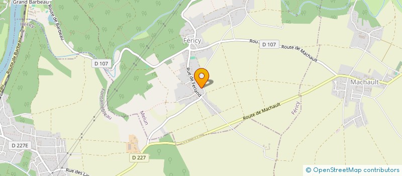 localisation de l'entreprise TIERMAD  CHAILLY-EN-BIERE