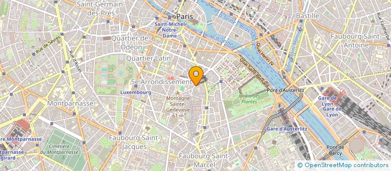 localisation de l'entreprise TIERRA DE LUZ à PARIS