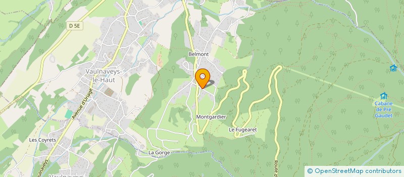 localisation de l'entreprise TIERRA MADRE IM  VAULNAVEYS-LE-HAUT