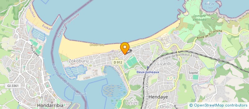 localisation de l'entreprise TIERRA SOLAR à HENDAYE