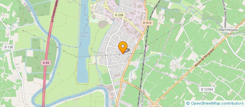 localisation de l'entreprise TIERRARTE-TA  LIBOURNE