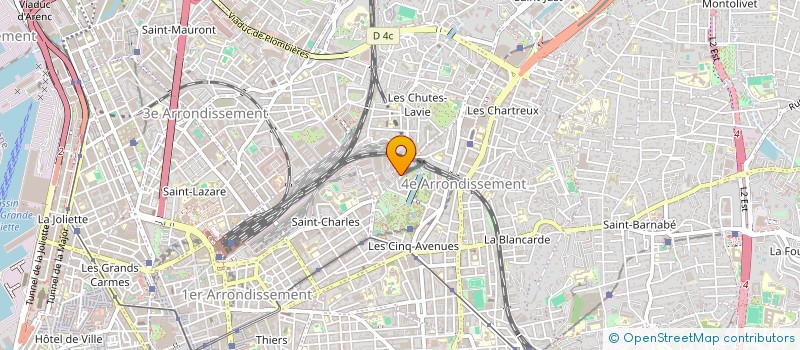 localisation de l'entreprise TIERS LAB TERRITOIRES à MARSEILLE
