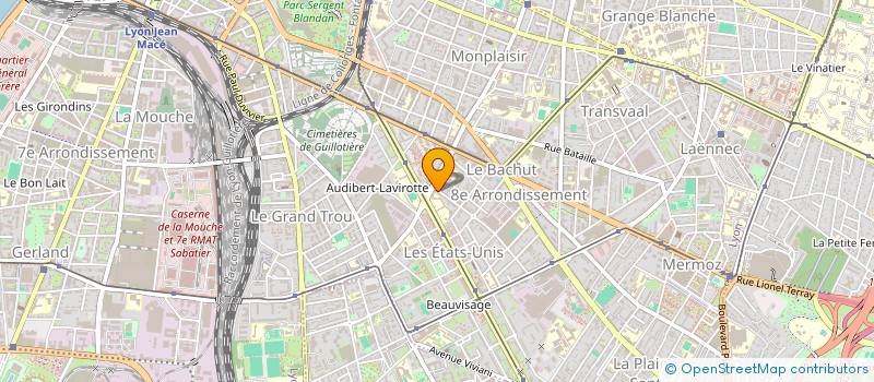 localisation de l'entreprise TIERS-LIEU CAPSULE  LYON