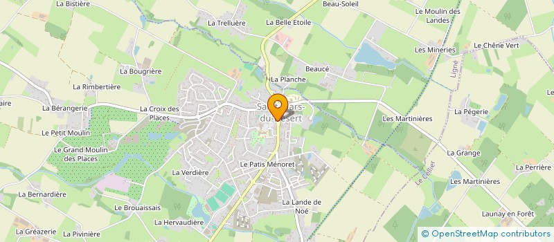 localisation de l'entreprise TIERS LIEU MARSIEN à SAINT-MARS-DU-DESERT