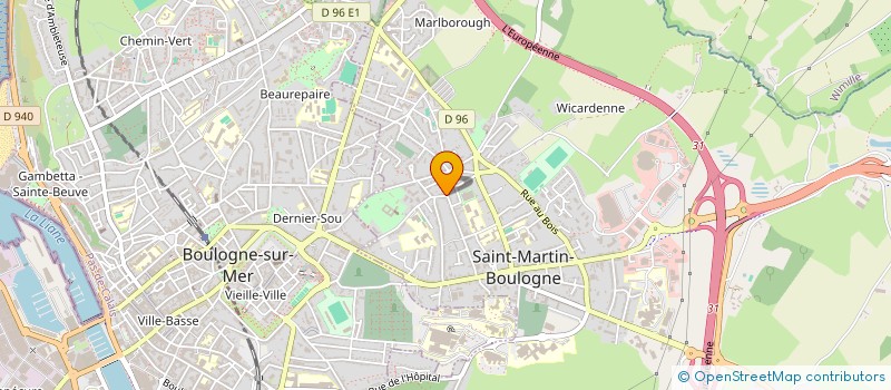 localisation de l'entreprise TIERS-LIEU NOURRICIER DU BOULONNAIS à SAINT-MARTIN-BOULOGNE