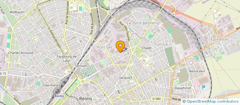 localisation de l'entreprise TIERS-LIEUX EN GRAND EST  REIMS