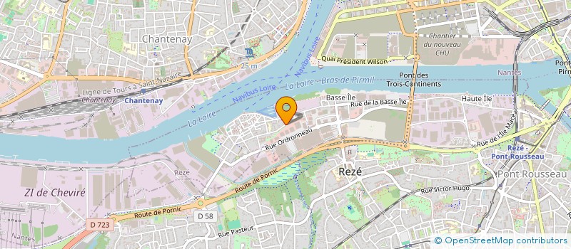 localisation de l'entreprise TIERS LIEUX PRODUCTIFS  REZE