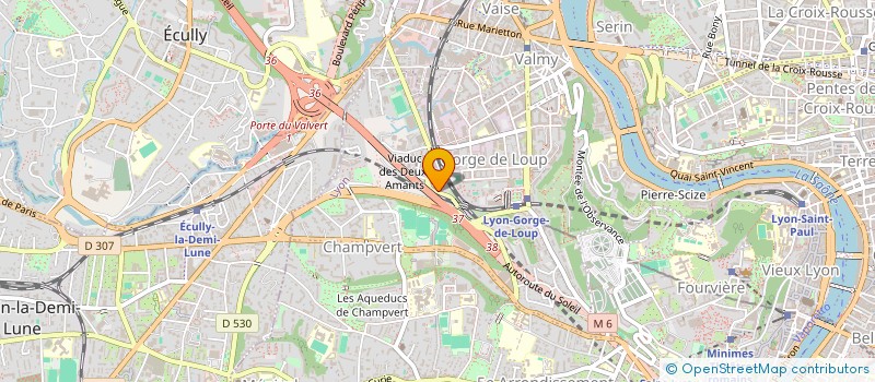 localisation de l'entreprise TIERS MEDIA à LYON