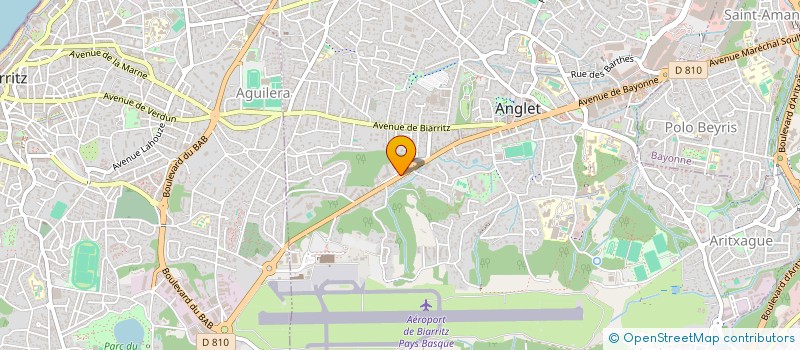 localisation de l'entreprise TIERS TEMPS ANGLET à ANGLET