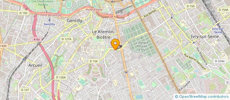 localisation de l'entreprise TIERS TEMPS BICETRE à LE KREMLIN-BICETRE