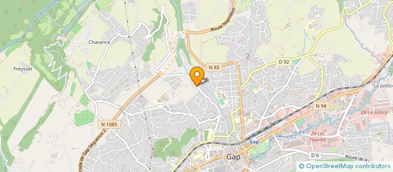 localisation de l'entreprise TIERS TEMPS GAP  GAP