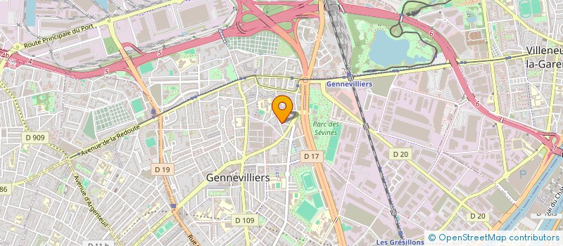 localisation de l'entreprise TIERS TEMPS GENNEVILLIERS à GENNEVILLIERS