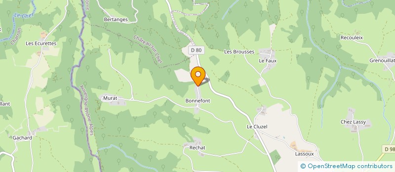 localisation de l'entreprise TIERSENTINEL  SAINT-MAURICE-PRES-PIONSAT