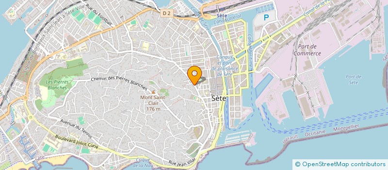 localisation de l'entreprise TIETI  SETE