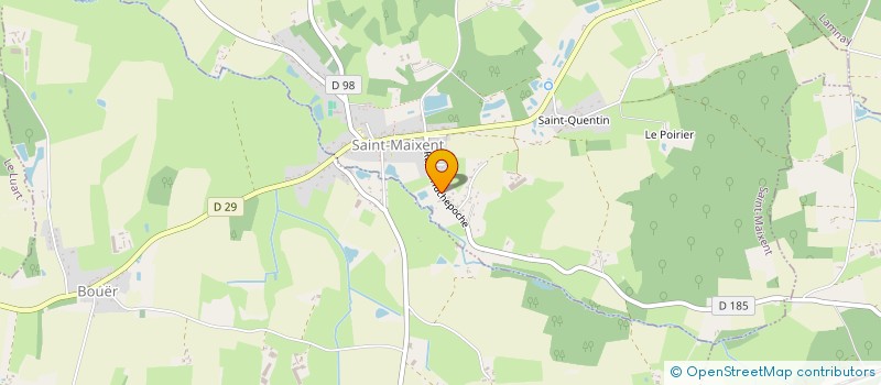 localisation de l'entreprise TIEU 01  SAINT-MAIXENT