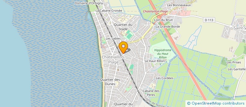 localisation de l'entreprise TIF'ANNY SARL à CHATELAILLON-PLAGE