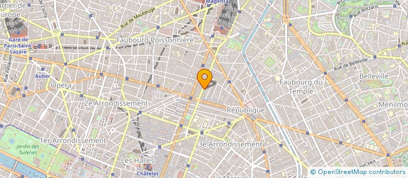 localisation de l'entreprise TIF TEINTURES SNC à PARIS