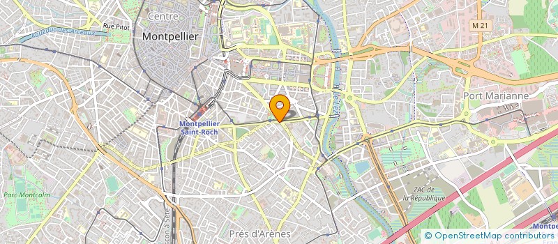localisation de l'entreprise TIFAK à MONTPELLIER