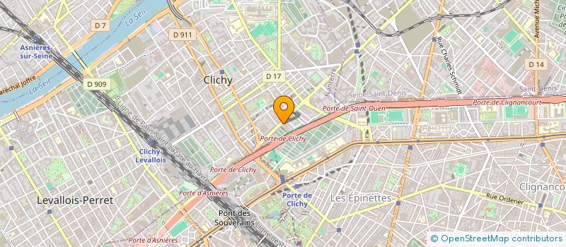 localisation de l'entreprise TIFAOUINE à CLICHY