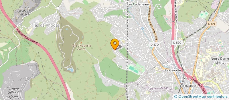 localisation de l'entreprise TIFAOUT à LES PENNES MIRABEAU