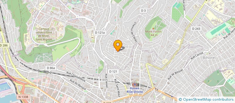 localisation de l'entreprise TIFETOINE 2  MONT-SAINT-AIGNAN