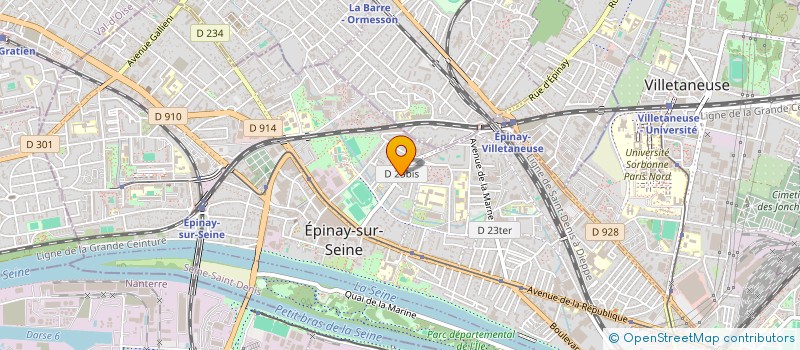 localisation de l'entreprise TIFEXEL à EPINAY-SUR-SEINE