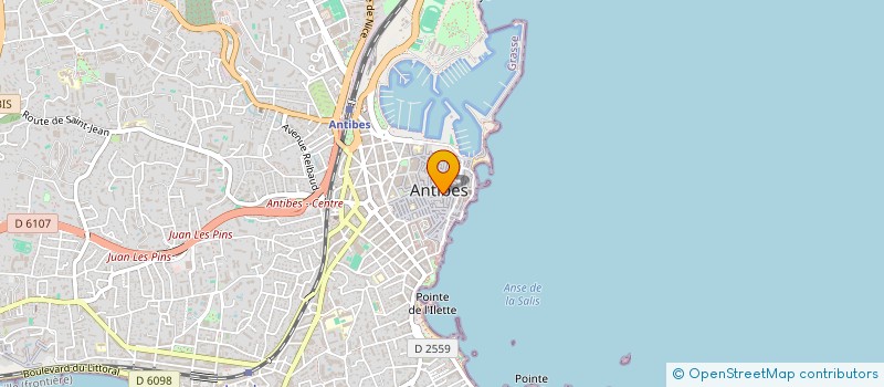 localisation de l'entreprise TIFF ET MO  ANTIBES