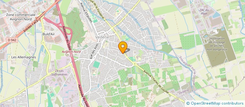 localisation de l'entreprise TIFFA-JENNI  VEDENE