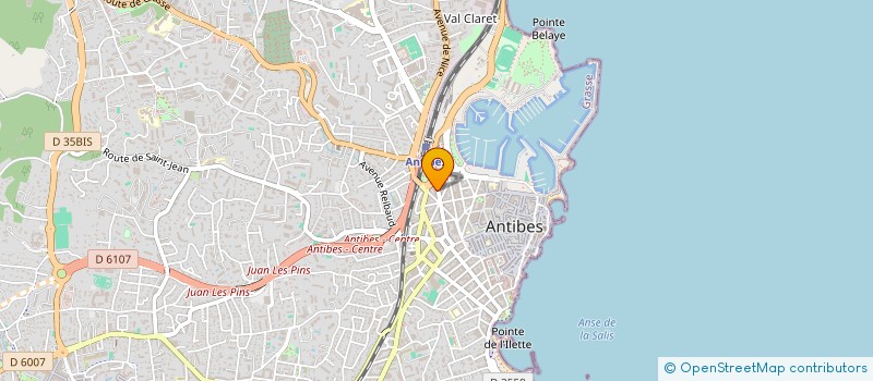localisation de l'entreprise TIFFEN PROMOTION MEDITERRANEE à ANTIBES