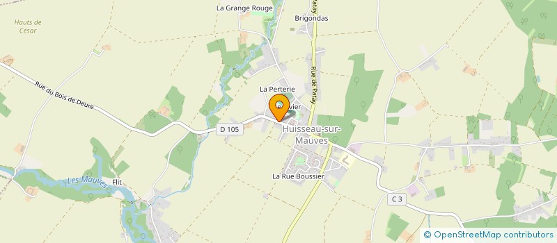 localisation de l'entreprise TIFFET SEBASTIEN  MEUNG-SUR-LOIRE