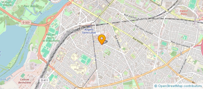 localisation de l'entreprise TIFINA  ANGERS
