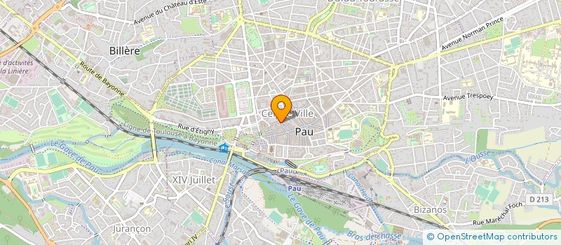 localisation de l'entreprise TIFLO à PAU