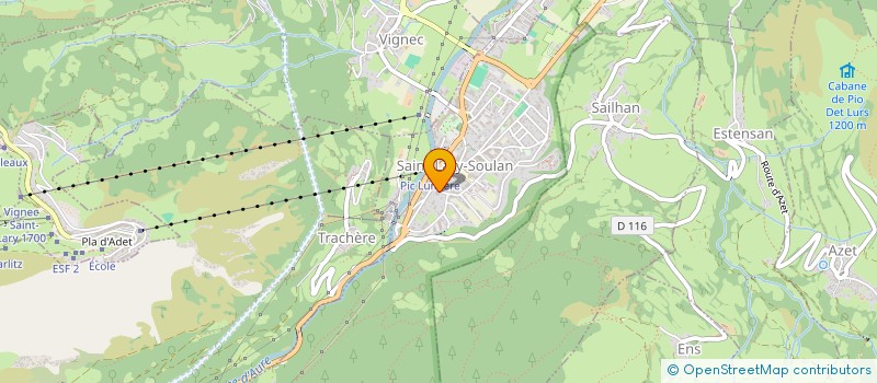 localisation de l'entreprise TIFLOTOM  SAINT-LARY-SOULAN