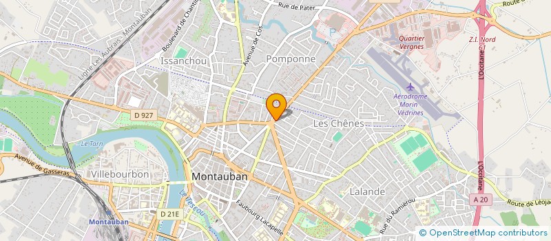 localisation de l'entreprise TIFOLY'S  MONTAUBAN