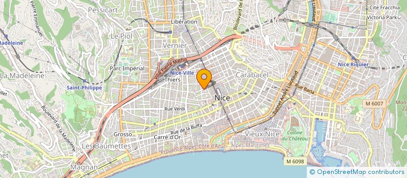localisation de l'entreprise TIFS LNC à NICE