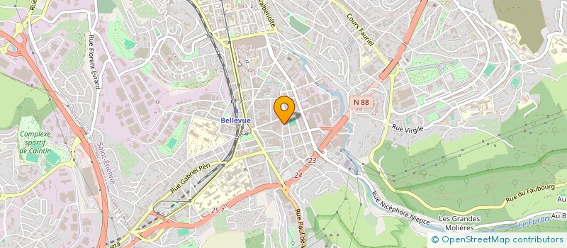 localisation de l'entreprise TIG INNOVE à SAINT-ETIENNE