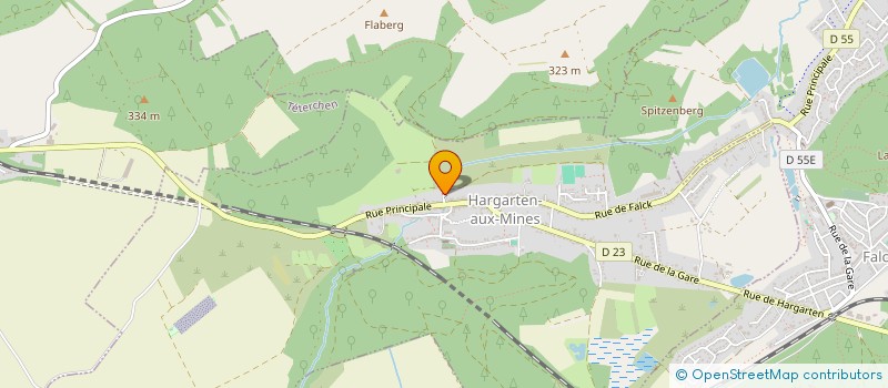 localisation de l'entreprise TIG-TRADING INTERNATIONAL GROUP  HARGARTEN-AUX-MINES