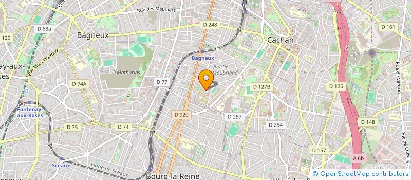 localisation de l'entreprise TIGA TRANS à CACHAN