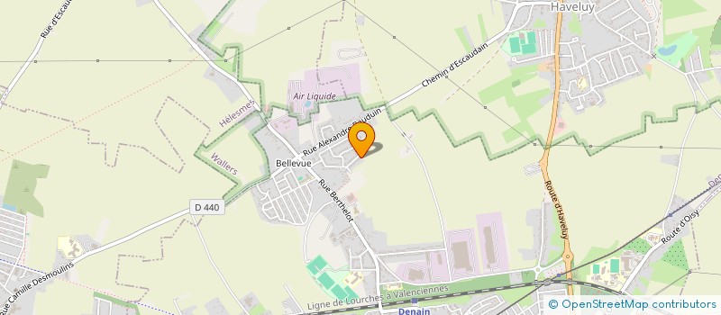 localisation de l'entreprise TIGAZ  DENAIN