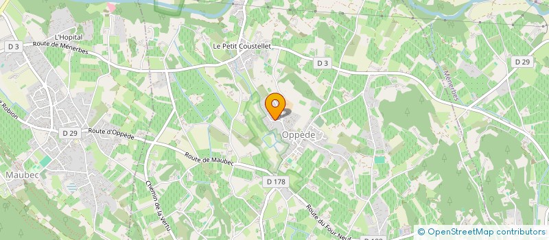 localisation de l'entreprise TIGE  OPPEDE