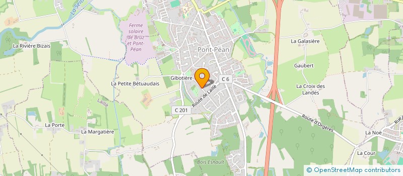 localisation de l'entreprise TIGEOT IMMO  PONT-PEAN