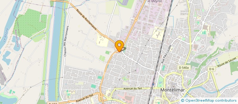 localisation de l'entreprise TIGER 147 à MONTELIMAR